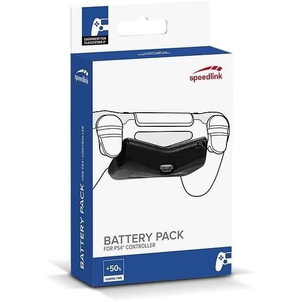 Batteri - Speedlink - PackBatteri - Svart - PS4 - Kontroller-tillbehör