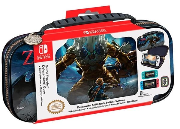 Officiell Nacon Zelda bärväska för Nintendo Switch + förvaringsboxar