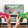 Miniatyrbild 4 av 4: Brassard för JoyCon - Just Dance - Unik design - Flerfärgad
