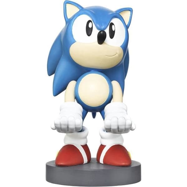 Sonic The Hedgehog Figure - Hållare &amp; laddare för handkontroll och smartphone - Utsökt spel