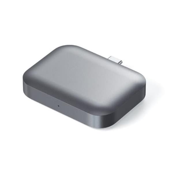 Airpods Satechi USB-C trådlös laddare Single Size Vit