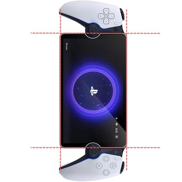 Härdat Glas - Phonillico® - PS5 Portal - Paket med 2 - Rep-resistant - Stötsäker