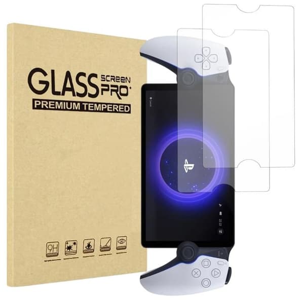 Härdat Glas - Phonillico® - PS5 Portal - Paket med 2 - Rep-resistant - Stötsäker