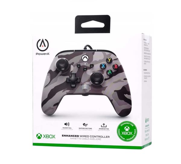 Arctic Camo PowerA Enhanced Wired Controller for Xbox Series S/X