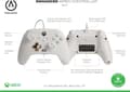 Miniatyrbild 1 av 4: Mist / Vit PowerA Enhanced Wired Controller for Xbox Series S/X