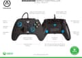 Miniatyrbild 1 av 4: Blue Hint PowerA Enhanced Wired Controller for Xbox Series S/X