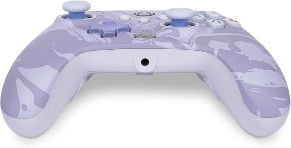 Lavender Swirl PowerA Enhanced Wired Controller for Xbox Series S/X