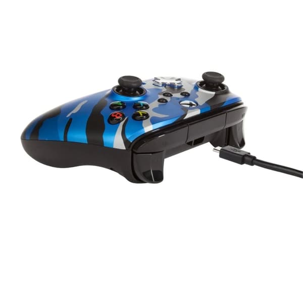 Metallic Camo Blue PowerA Enhanced Wired Controller for Xbox Series S/X