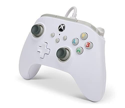 White Vit PowerA Enhanced Wired Controller for Xbox Series S/X