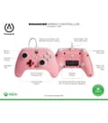 Miniatyrbild 1 av 4: Pink PowerA Enhanced Wired Controller for Xbox Series S/X
