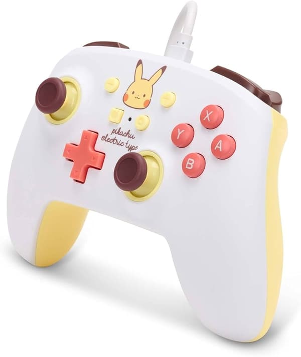 PowerA Pikachu Enhanced Wired Controller for the Nintendo Switch