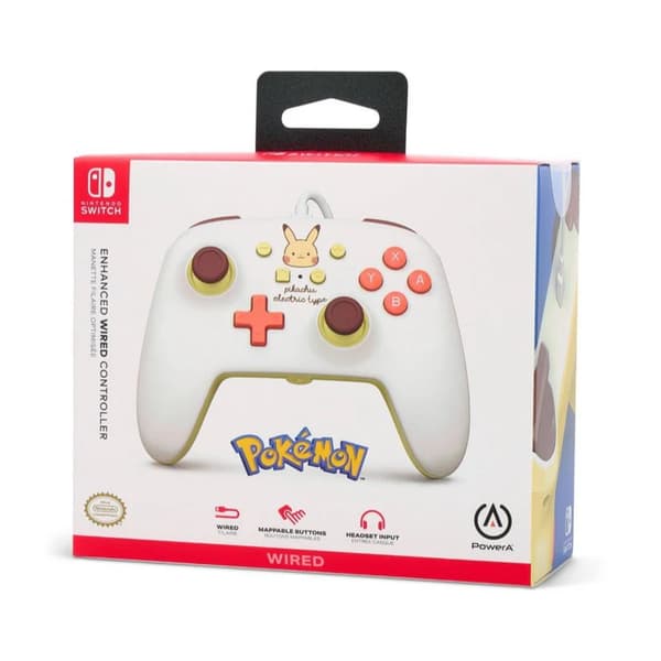 PowerA Pikachu Enhanced Wired Controller for the Nintendo Switch