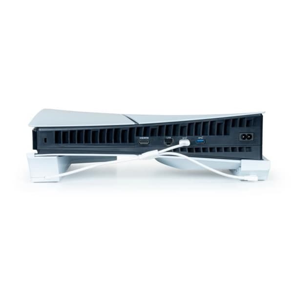 Socle - PlayStation - 5 Slim - 3 portar USB-A 2.0 - 14 RGB-ljus effekter - Svart