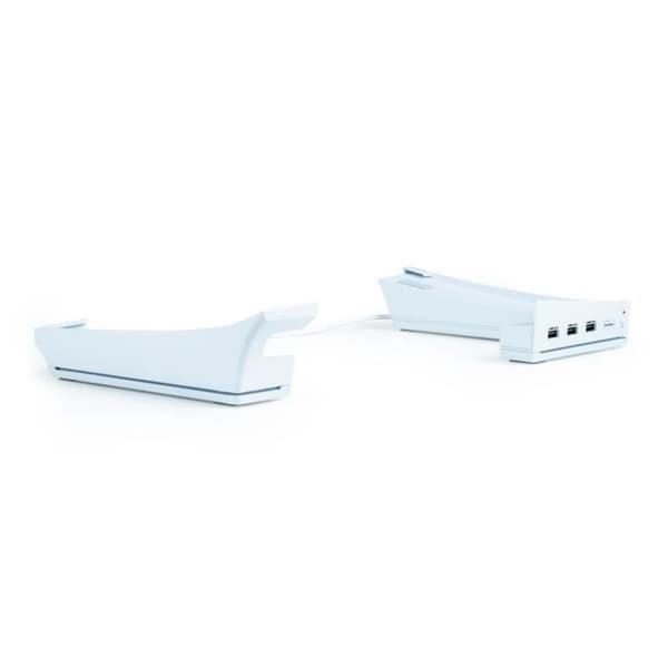 Socle - PlayStation - 5 Slim - 3 portar USB-A 2.0 - 14 RGB-ljus effekter - Svart
