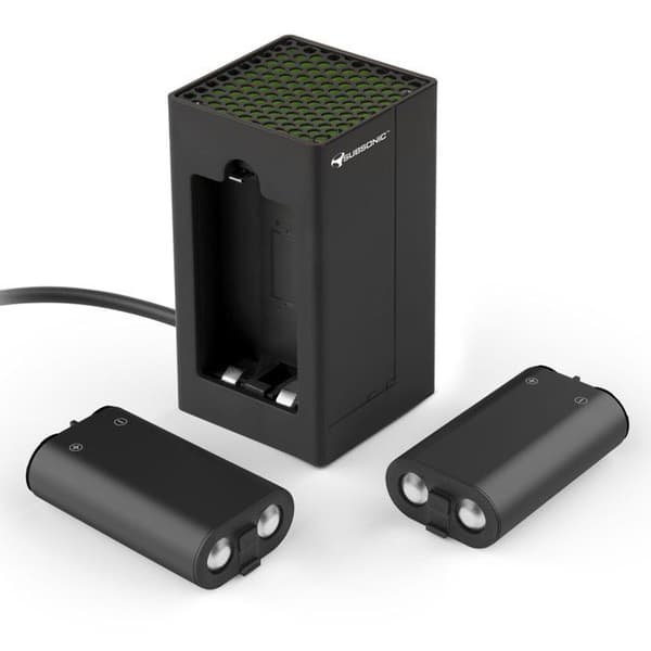 Laddningssats - Subsonic - Dual Power Pack - 2 1400 mAh batterier - Xbox Serie X/S