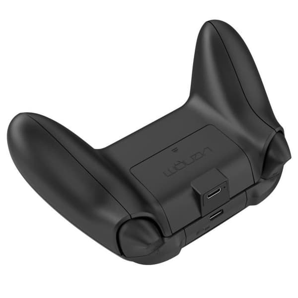 Hög kapacitet 1100mAh uppladdningsbart dubbelt batteripaket - svart för Xbox Series X & S / Xbox One - Venom