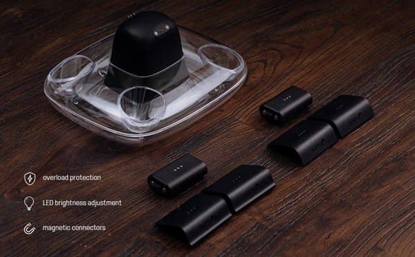 8bitdo dubbel laddningsdocka för trådlösa Xbox-kontroller Svart. EU-PLUGS STRÖMADAPTER, BATTERIER INGÅR
