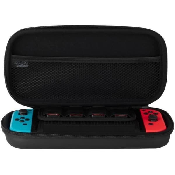Naruto Shippuden skydds- och transportfodral - KONIX - Nintendo Switch och Switch OLED - Lagring för 8 spel - Naruto-motiv
