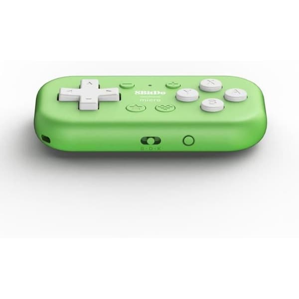 Controller - 8BitDo - Mini - Bluetooth - Grön - Kompatibel med Nintendo Switch och Raspberry Pi