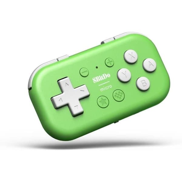 Controller - 8BitDo - Mini - Bluetooth - Grön - Kompatibel med Nintendo Switch och Raspberry Pi