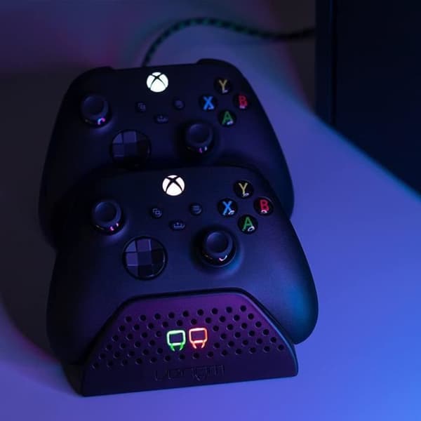 Dual Dock Laddningsstation för XBOX Series Controllers - VENOM - VS2881 - Svart