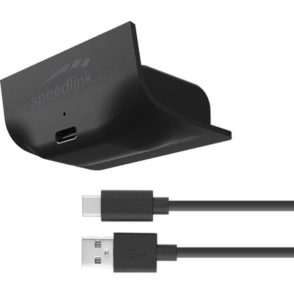 Speedlink PULSE X PLAY & CHARGE - 1000 mAh batteri och kabel för Xbox Series Controller Svart