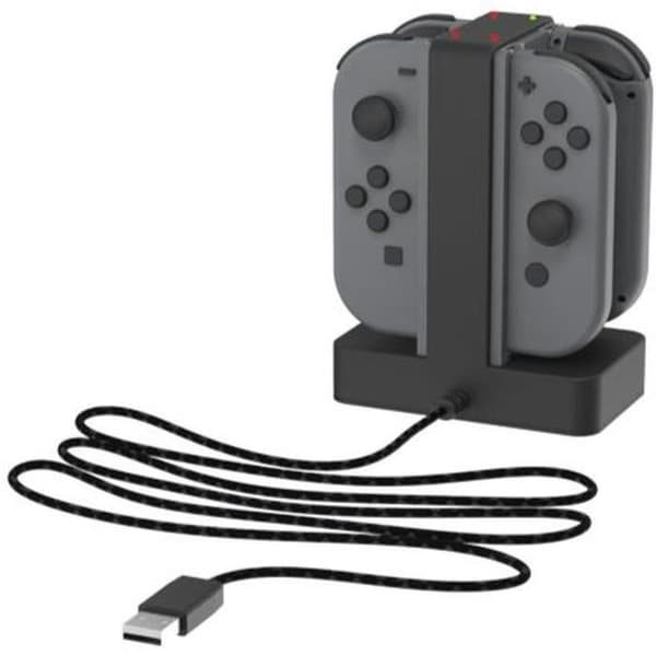 Laddningsdocka för 4 Joy Con (Nintendo-licens) - Switch