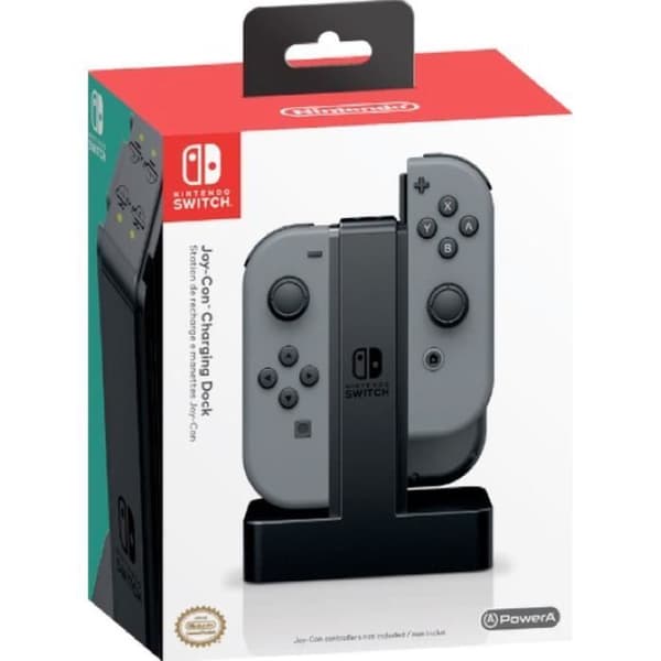 Laddningsdocka för 4 Joy Con (Nintendo-licens) - Switch