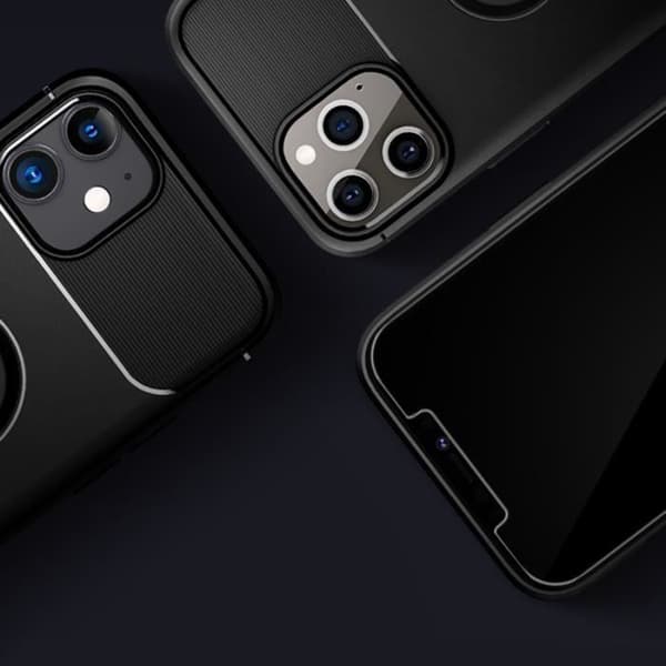 Skärmskydd - GLASTR - EZ Fit - iPhone 12 (Pro) - Härdat glas - Applikator ingår