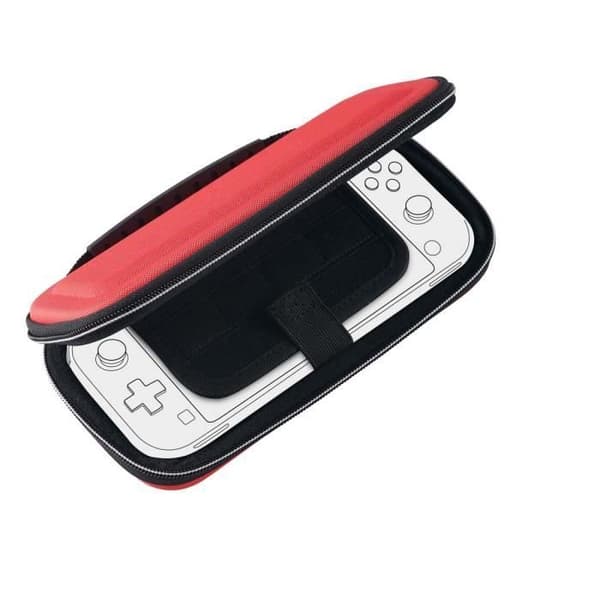 Förvaringsväska - Nintendo - Switch Lite - Röd - Gamebag - Unisex
