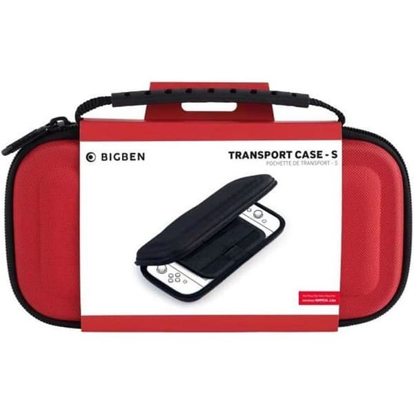 Förvaringsväska - Nintendo - Switch Lite - Röd - Gamebag - Unisex