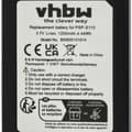Miniatyrbild 5 av 5: Batteri LI-ION 1200mAh - VHBW - Ersättning PSP-S110 - Svart - Kompatibel med PSP - Tillbehör av hög kvalitet