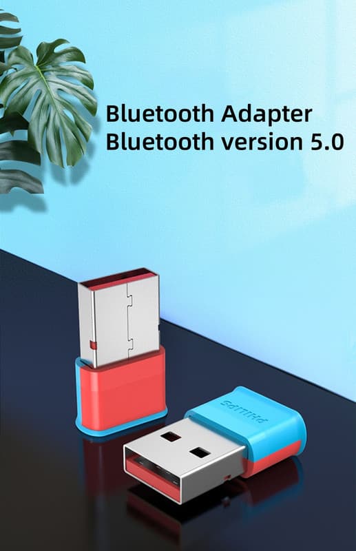 "Philips SWR3301A/93 Bluetooth-adapter 5.0 USB-lydsender og -modtager, plug & play til stationær og bærbar computer"