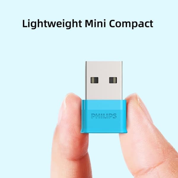 "Philips SWR3301A/93 Bluetooth-adapter 5.0 USB-lydsender og -modtager, plug & play til stationær og bærbar computer"