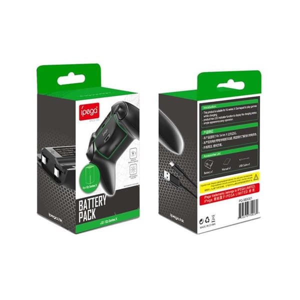 Ersättningsbatteri 1000mAh med USB-C-port för Xbox Series X / S-kontroller Ipega Silver