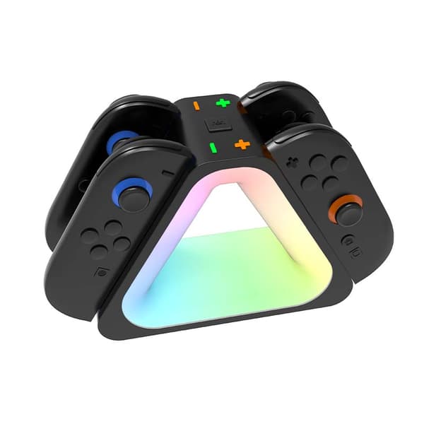 INF Ladda upp till 4 Joy-Cons samtidigt med laddningsstationen
