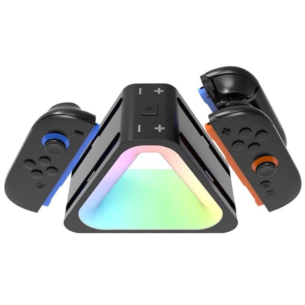 INF Ladda upp till 4 Joy-Cons samtidigt med laddningsstationen