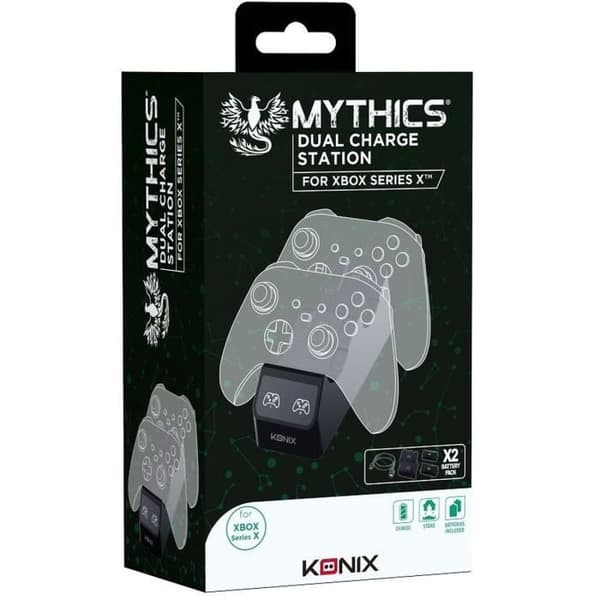 Laddningsstation för 2 handkontroller - KONIX - Mythics - Xbox Series X