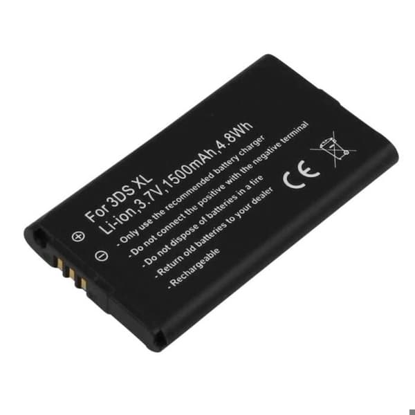 Ersättningsbatteri för Nintendo 3DS XL 3,7V 1500mAh Li-ion