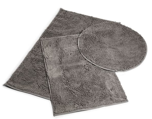 Lord Nelson Baderomsmatte Large Grey 70x120cm