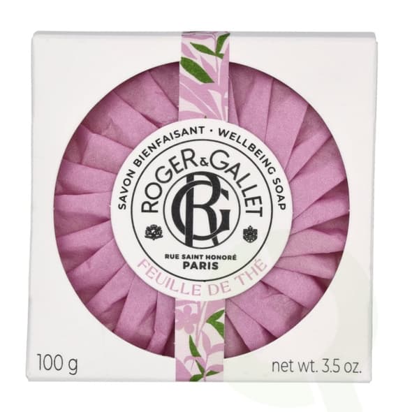 Roger & Gallet Feuille De The Soap Bar 100 g