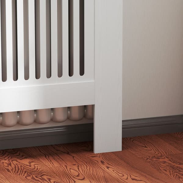 Radiator Dække, 78x19x81 cm, Hvid