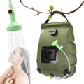 Miniatyrbild 1 av 4: RANJIMA Camping Solar Dusch 20L med Temperaturmätare Bärbar för Camping Strand Trädgård Trädgård 3