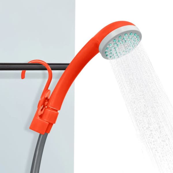 XMTECH 12V Pump Outdoor Portable Mounted Shower Kit med USB för campingresor