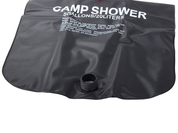 Solar campingfält dusch 20l