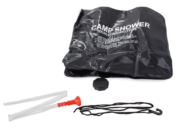 Solar campingfält dusch 40l