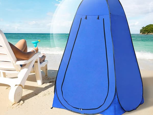 Portabelt Omklädningsrum / Strandtält - Tält för Dusch & WC