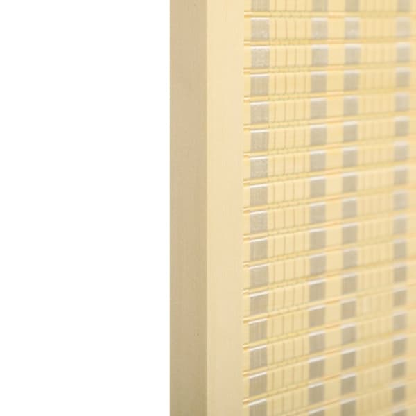 Rootz 4 -delt værelse Divider - Privatlivsskærm - Foldbar partition - Natural Bambus - 180 cm x 180 cm - Let opbevaring til stue, soveværelse