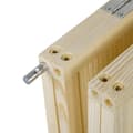 Miniatyrbild 5 av 7: Rootz 4 Panel Bamboo Room Divider - Folding Screen - Privacy Partition - Instant Privacy - 180 x 180 cm