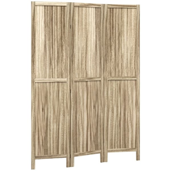 Rootz 3 Panel Room Divider - Partition Screen - Foldbar Separator - Förbättra integriteten - 120W x 1,6D x 170H cm